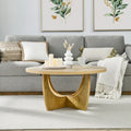 Table basse ronde en bois pour le salon