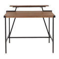 Bureau debout industriel avec étagère amovible