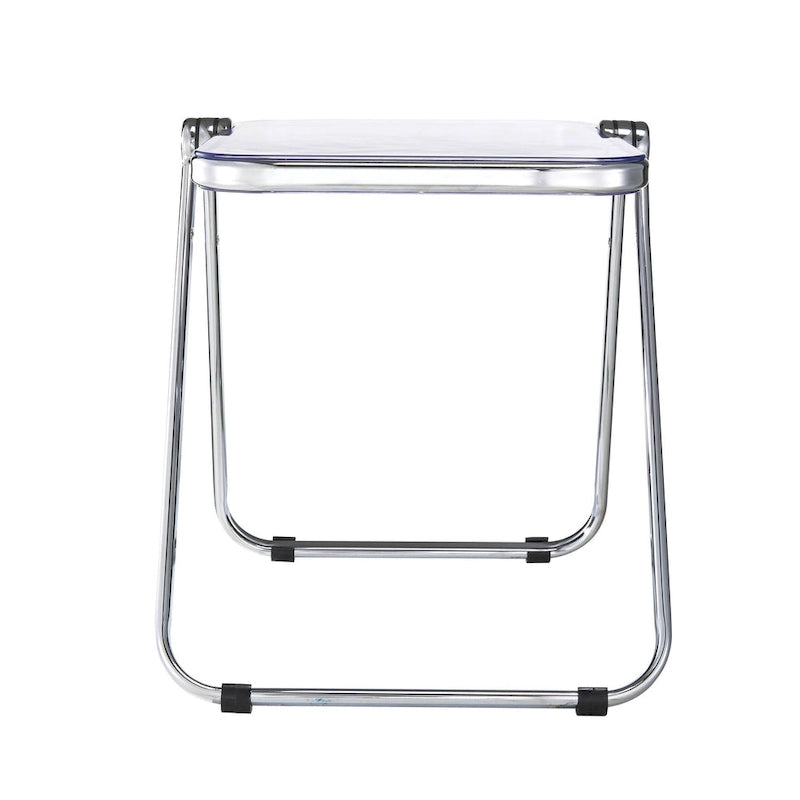 Table d'appoint rectangulaire pliable avec cadre en aluminium - 42,5 cm