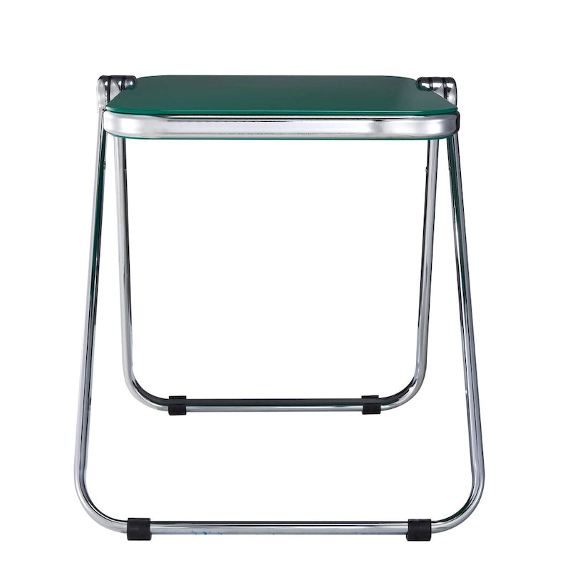 Table d'appoint rectangulaire pliable avec cadre en aluminium - 42,5 cm