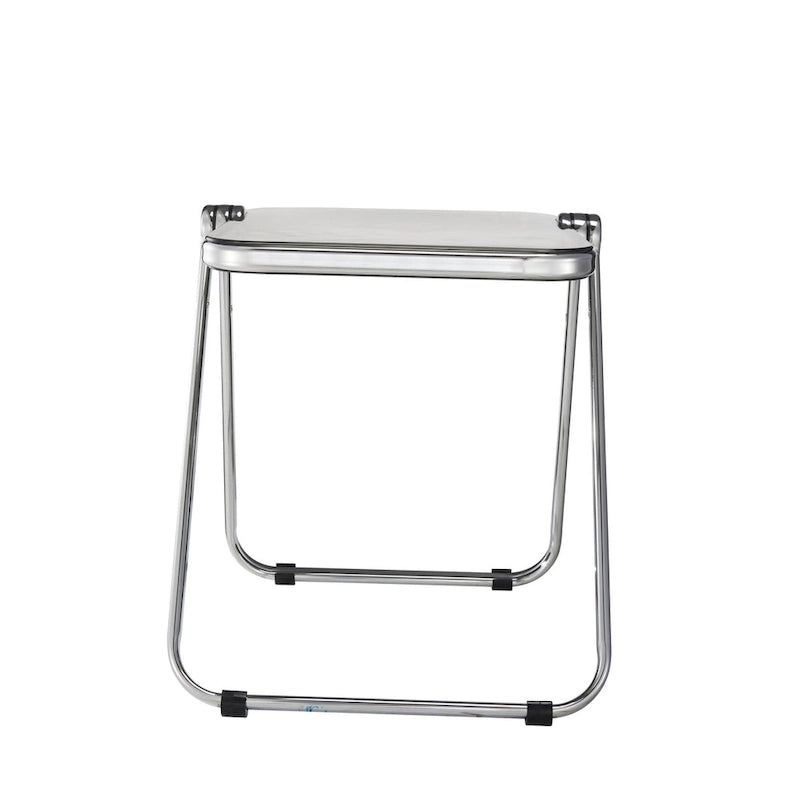 Table d'appoint rectangulaire pliable avec cadre en aluminium - 42,5 cm