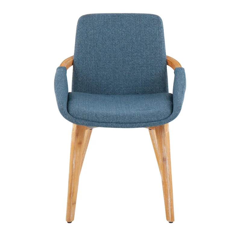 Mid-Century Natural Wood Dining Chair