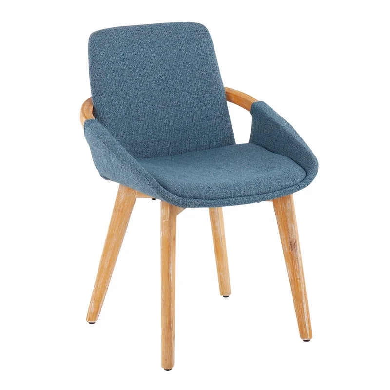 Mid-Century Natural Wood Dining Chair