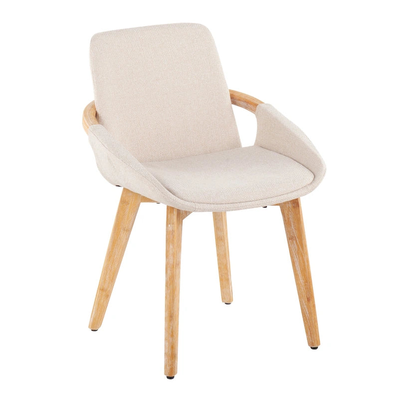 Chaise de salle à manger en bois naturel style Mid-century