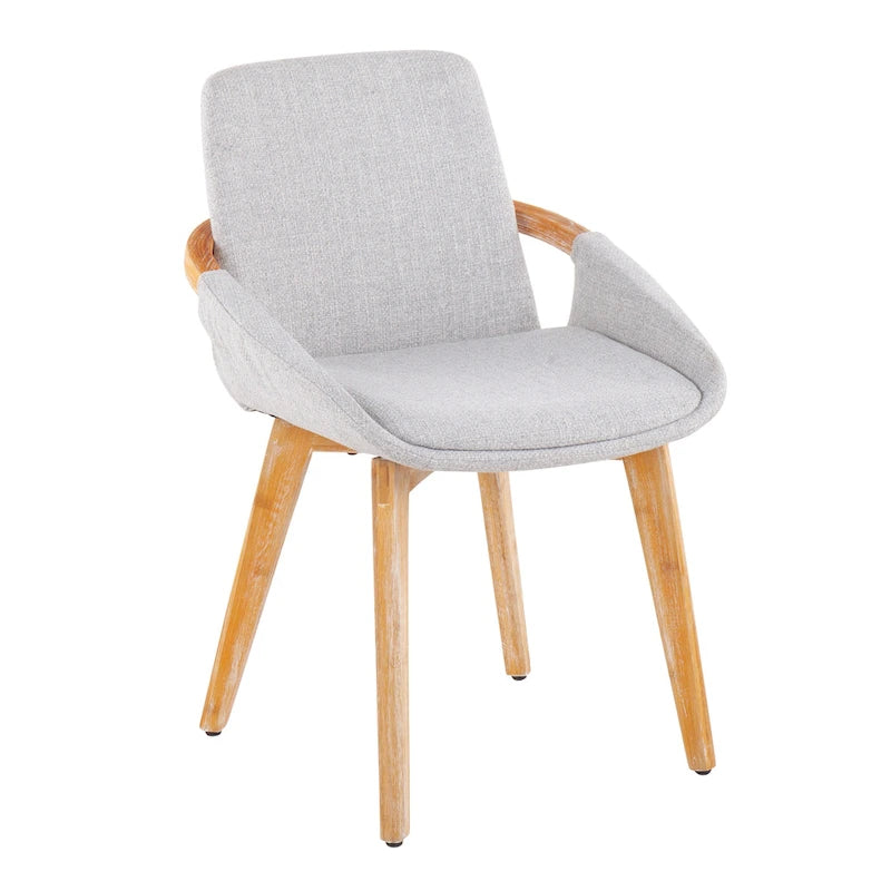 Mid-Century Natural Wood Dining Chair