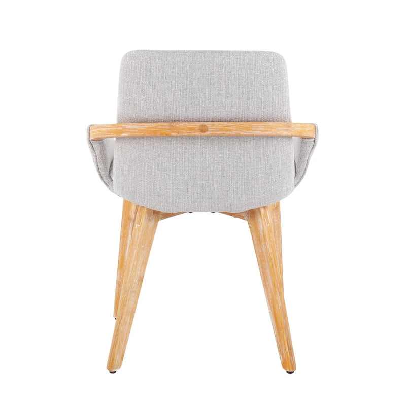 Chaise de salle à manger en bois naturel style Mid-century