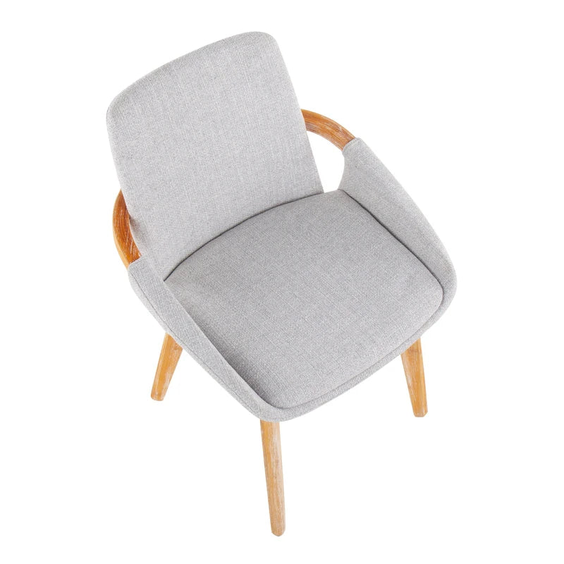 Chaise de salle à manger en bois naturel style Mid-century