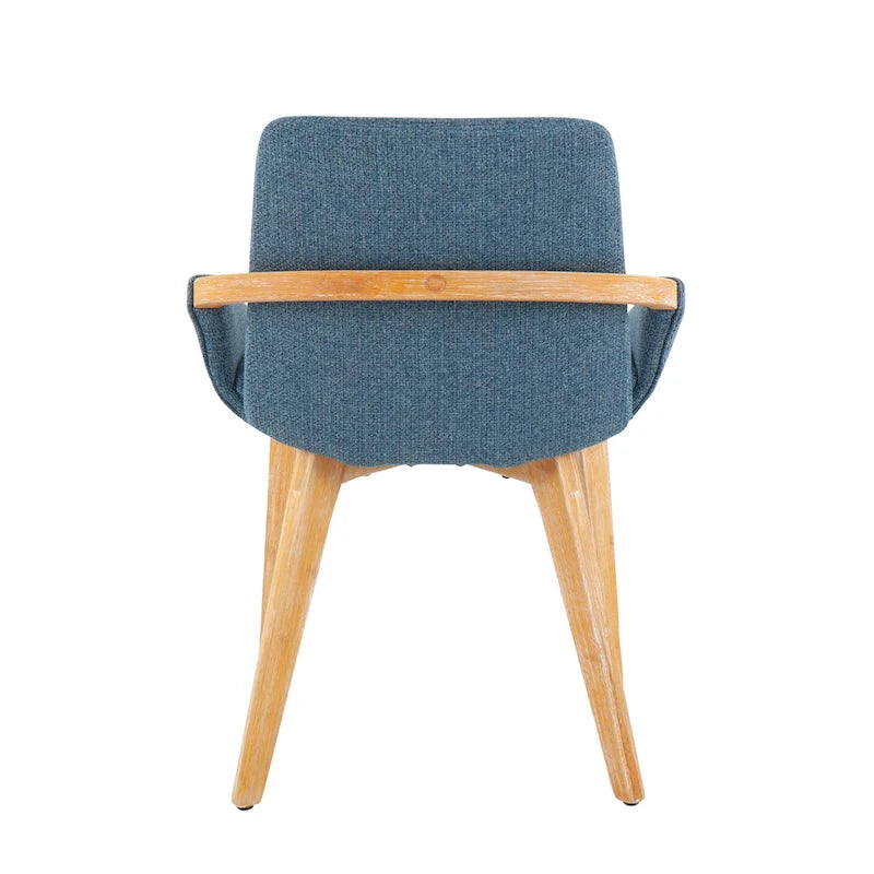 Chaise de salle à manger en bois naturel style Mid-century