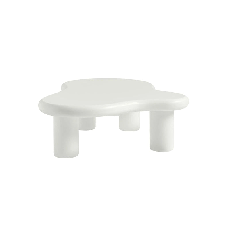 Cloud Coffee Table, Irregular Modern Coffee Table Decor with 4 Legs