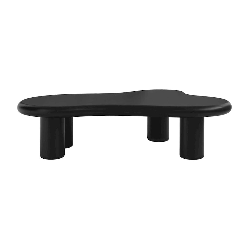 Cloud Coffee Table, Irregular Modern Coffee Table Decor with 4 Legs