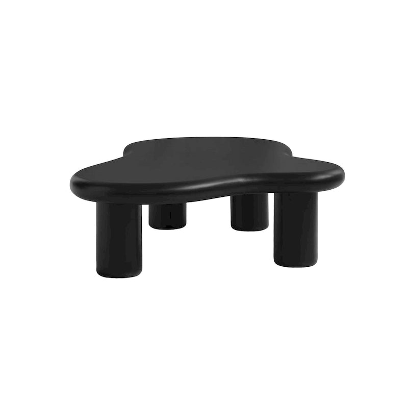 Cloud Coffee Table, Irregular Modern Coffee Table Decor with 4 Legs