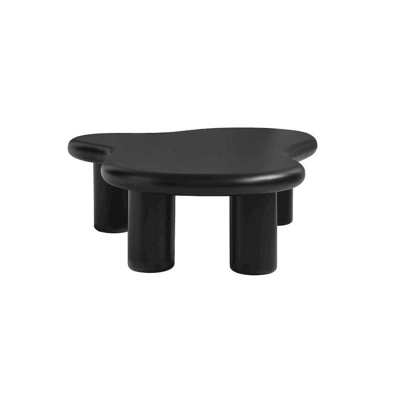 Cloud Coffee Table, Irregular Modern Coffee Table Decor with 4 Legs