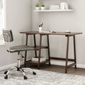 SEI Furniture Skali A-frame Espresso Desk