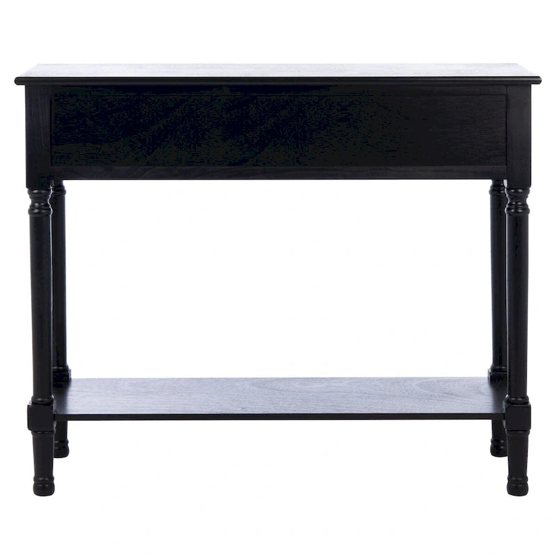 2-Drawer Console Table, Traditional Contemporary - 35.5"W x 13"D x 29.5"H