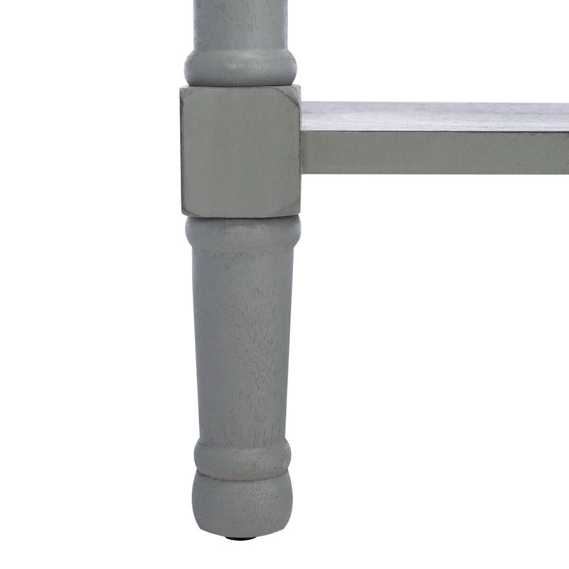 2-Drawer Console Table, Traditional Contemporary - 35.5"W x 13"D x 29.5"H
