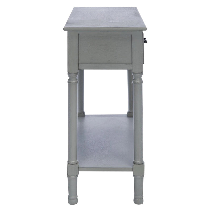 2-Drawer Console Table, Traditional Contemporary - 35.5"W x 13"D x 29.5"H