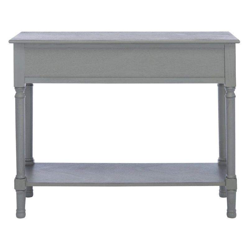 2-Drawer Console Table, Traditional Contemporary - 35.5"W x 13"D x 29.5"H