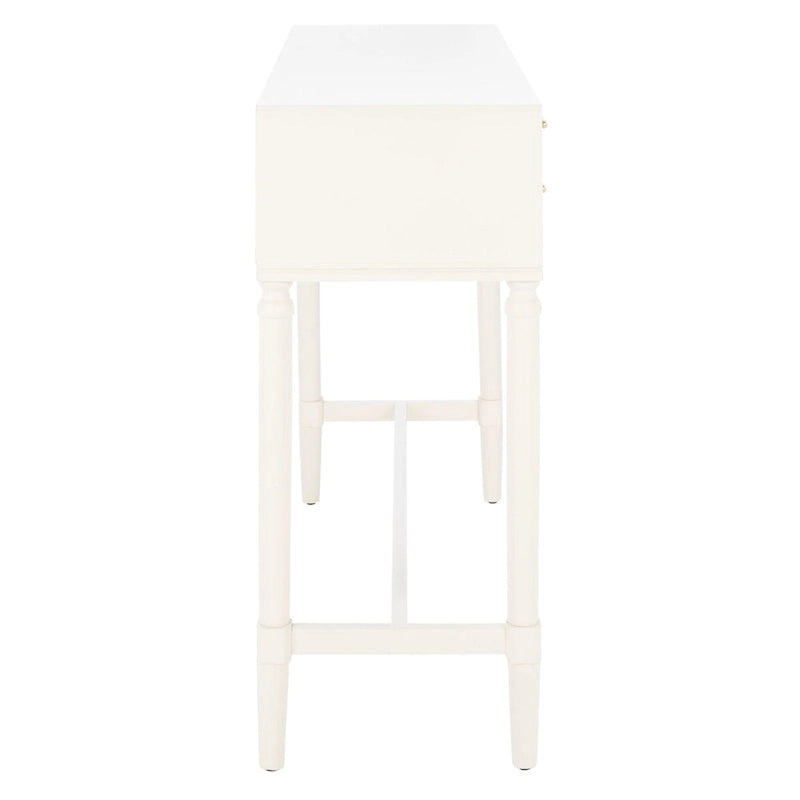 4-Drawer Console Table, Classic Contemporary - 42"W x 13"D x 29.5"H