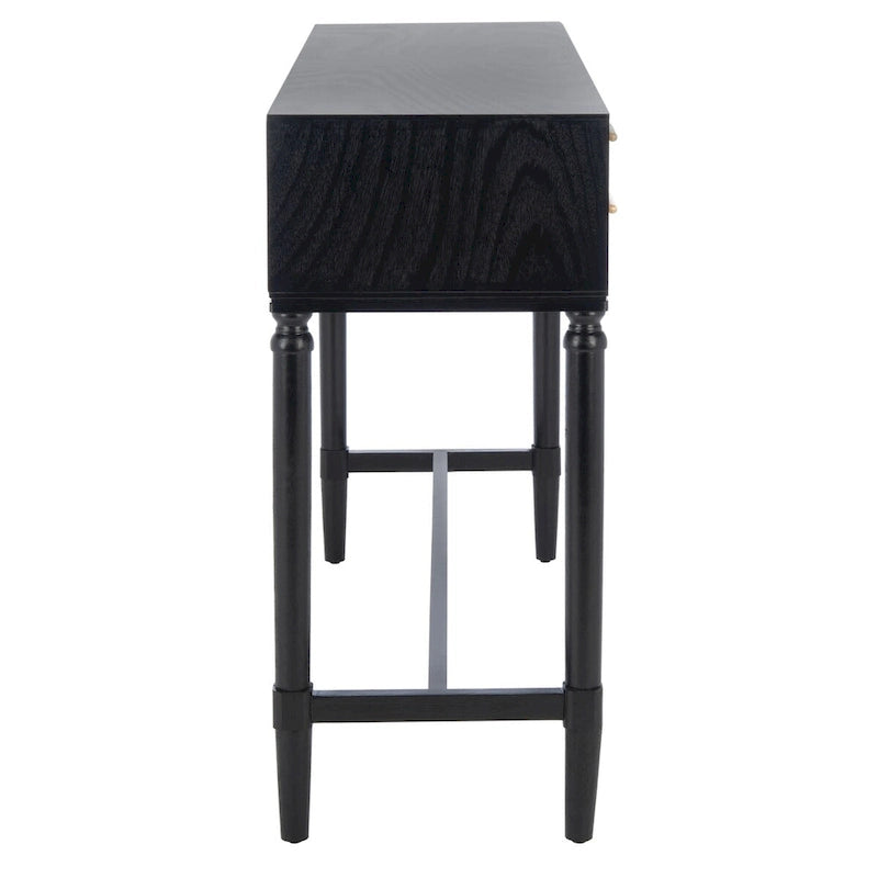 4-Drawer Console Table, Classic Contemporary - 42"W x 13"D x 29.5"H