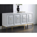 65" Lacquered 4-Door 1-Drawer Sideboard