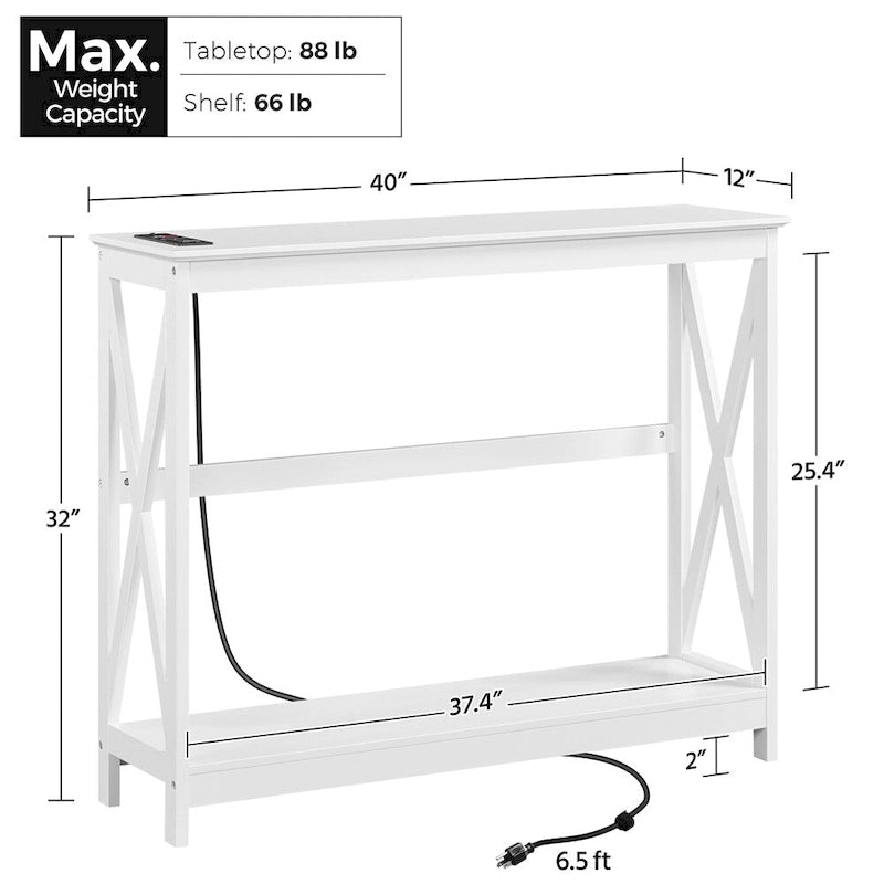 Table basse laquée de rangement latéral scandinave – 120 cm (L) x 60 cm (P) x 38 cm (H)